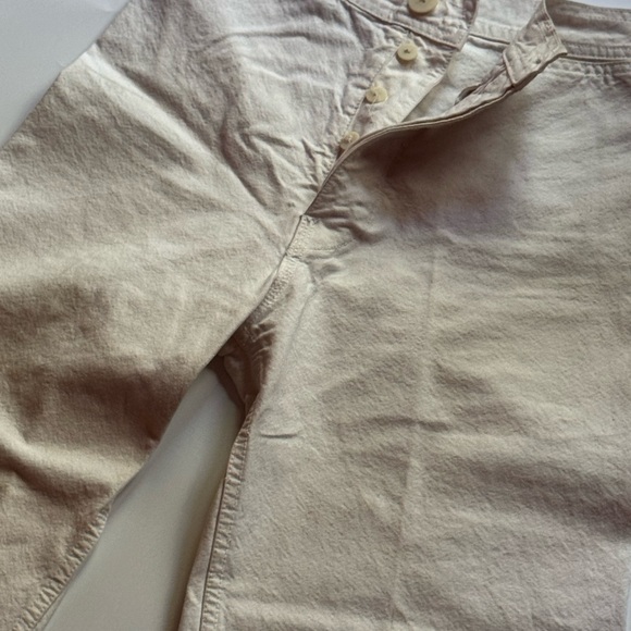 JESSE KAMM - Wide Leg Sailor Pants - White - Size 8 - Picture 8 of 8